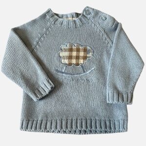 Burberry Blue Infant Sweater